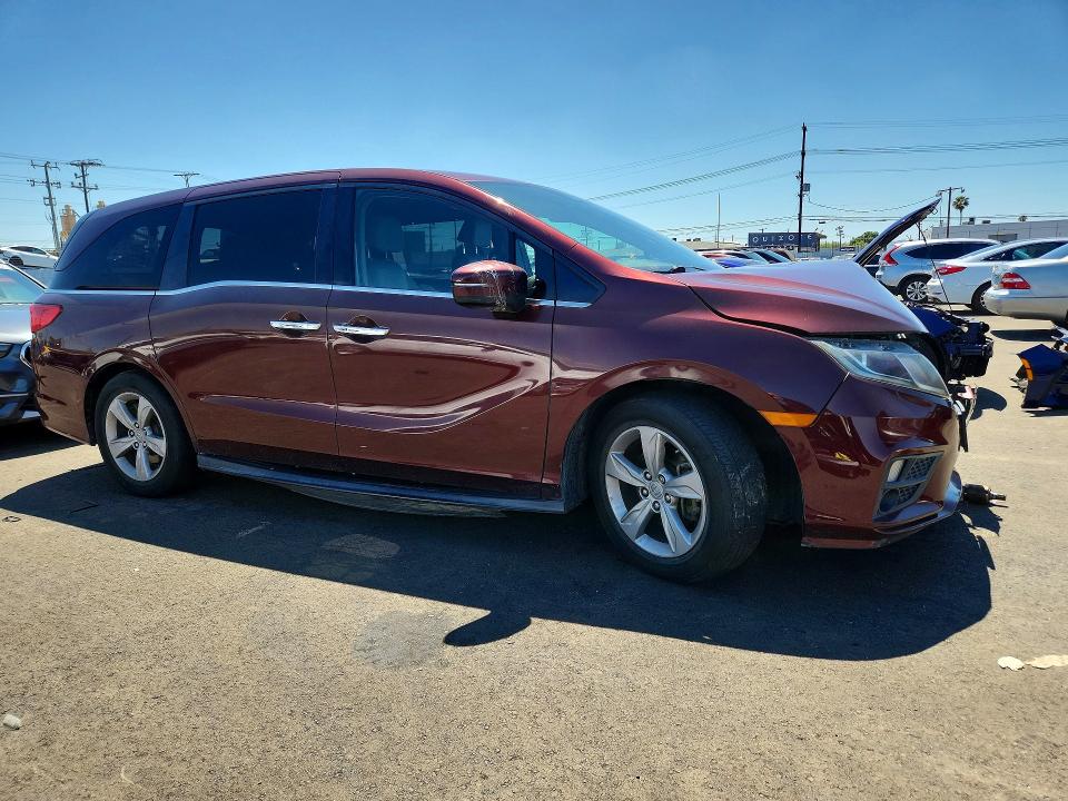 49646066 :رقم المزاد ، 5FNRL6H7XLB033306 vin ، 2020 Honda Odyssey مزاد بيع