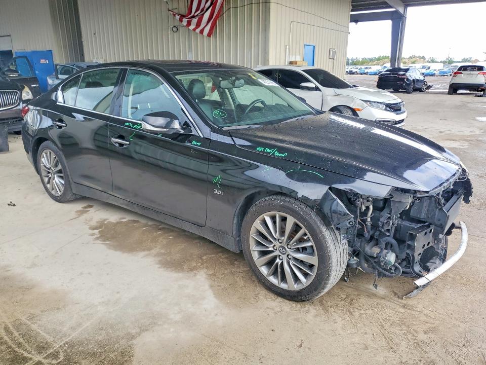2018 Infiniti Q50 მანქანა იყიდება აუქციონზე, vin: JN1EV7AP8JM591753, აუქციონის ნომერი: 49231666