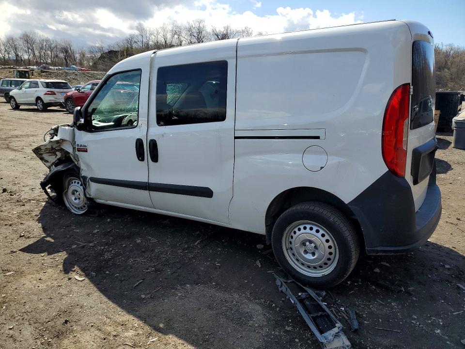 2021 Ram Promaster City მანქანა იყიდება აუქციონზე, vin: ZFBHRFAB7M6T44782, აუქციონის ნომერი: 48961936