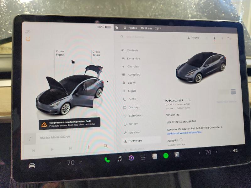Aukcja sprzedaży 2022 Tesla Model 3, vin: 5YJ3E1EB3NF289740, numer aukcji: 50165606