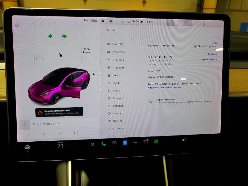 Продажа на аукционе авто 2018 Tesla Model 3, vin: 5YJ3E1EB6JF178691, номер лота: 48330436