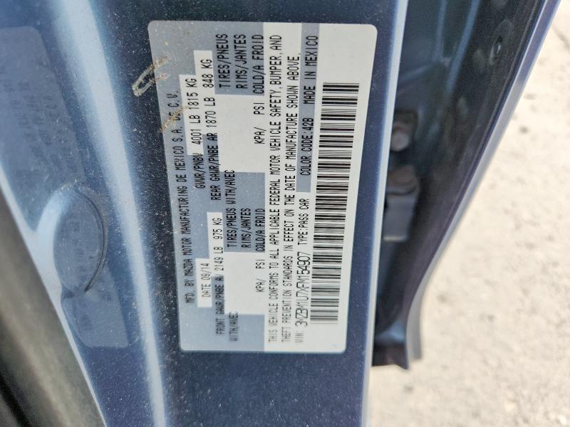 Продажа на аукционе авто 2015 Mazda 3, vin: 3MZBM1U7XFM154907, номер лота: 48620266