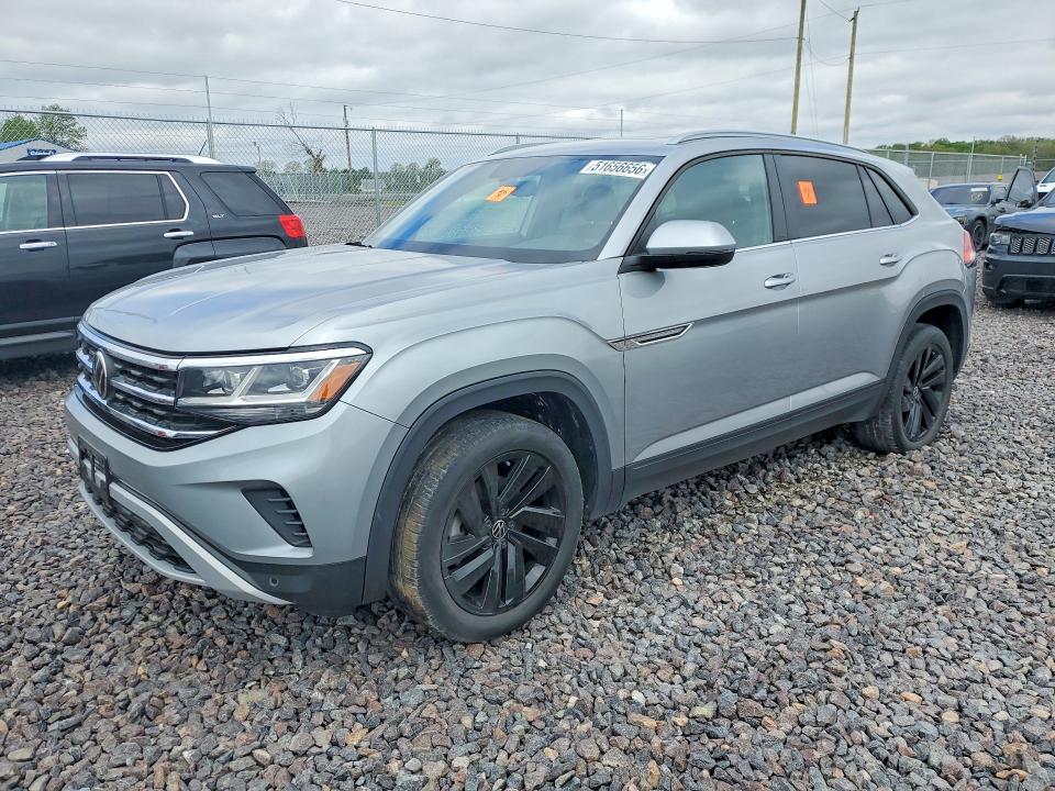 51656656 :رقم المزاد ، 1V2KC2CA3MC235639 vin ، 2021 Volkswagen Atlas Cross Sport مزاد بيع
