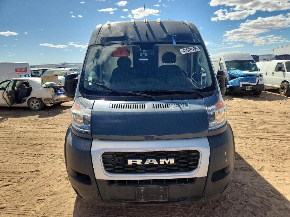 2019 Ram Promaster 3500 მანქანა იყიდება აუქციონზე, vin: 3C6URVJG6KE554449, აუქციონის ნომერი: 45678536