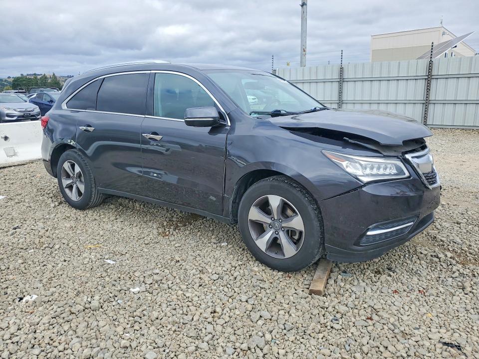 49865516 :رقم المزاد ، 5FRYD4H20FB005423 vin ، 2015 Acura Mdx مزاد بيع