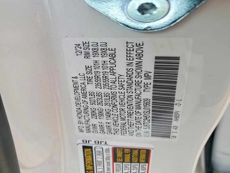 2025 Acura Rdx მანქანა იყიდება აუქციონზე, vin: 5J8TC2H51SL015609, აუქციონის ნომერი: 51067376