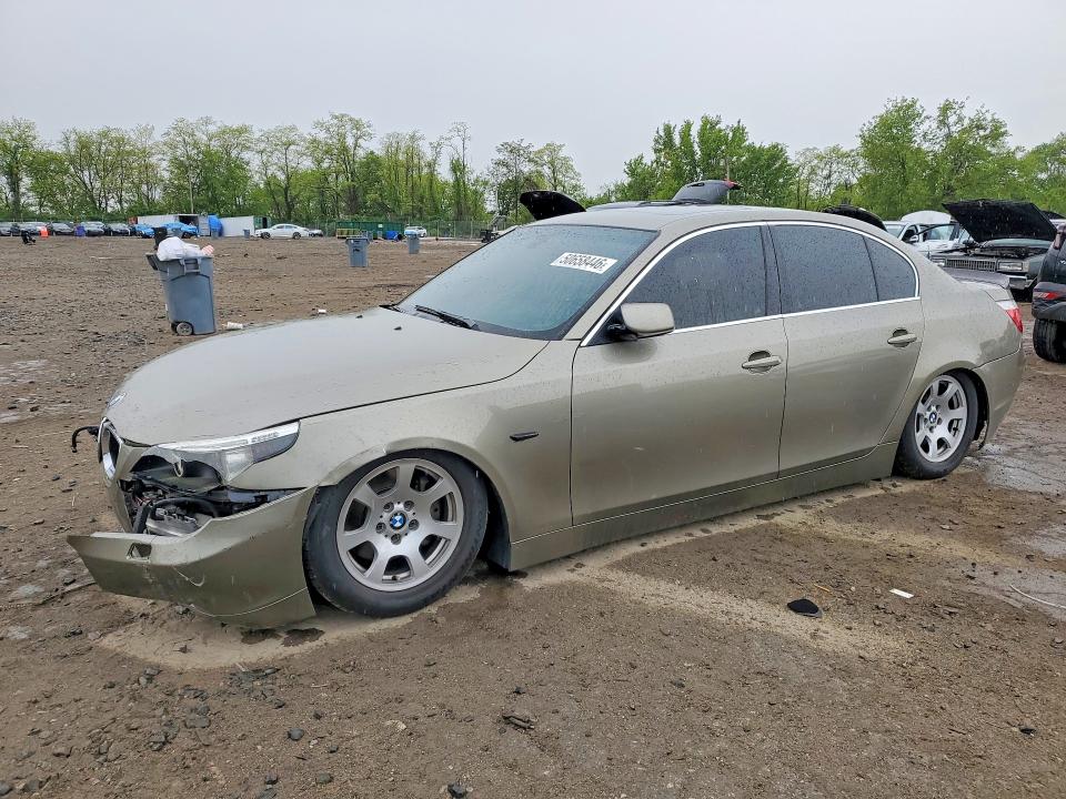 Продаж на аукціоні авто 2004 Bmw 525, vin: WBANA53524B176644, номер лоту: 50658446