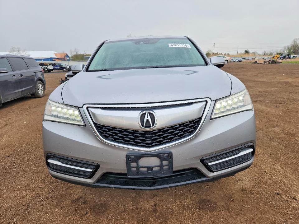 2016 Acura Mdx მანქანა იყიდება აუქციონზე, vin: 5FRYD4H43GB058409, აუქციონის ნომერი: 49817716