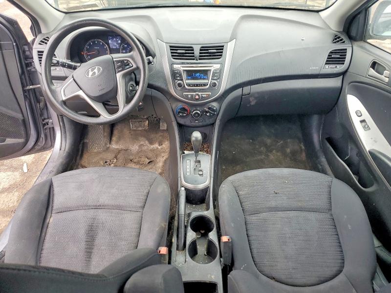 2017 Hyundai Accent მანქანა იყიდება აუქციონზე, vin: KMHCT5AE1HU320570, აუქციონის ნომერი: 49461646