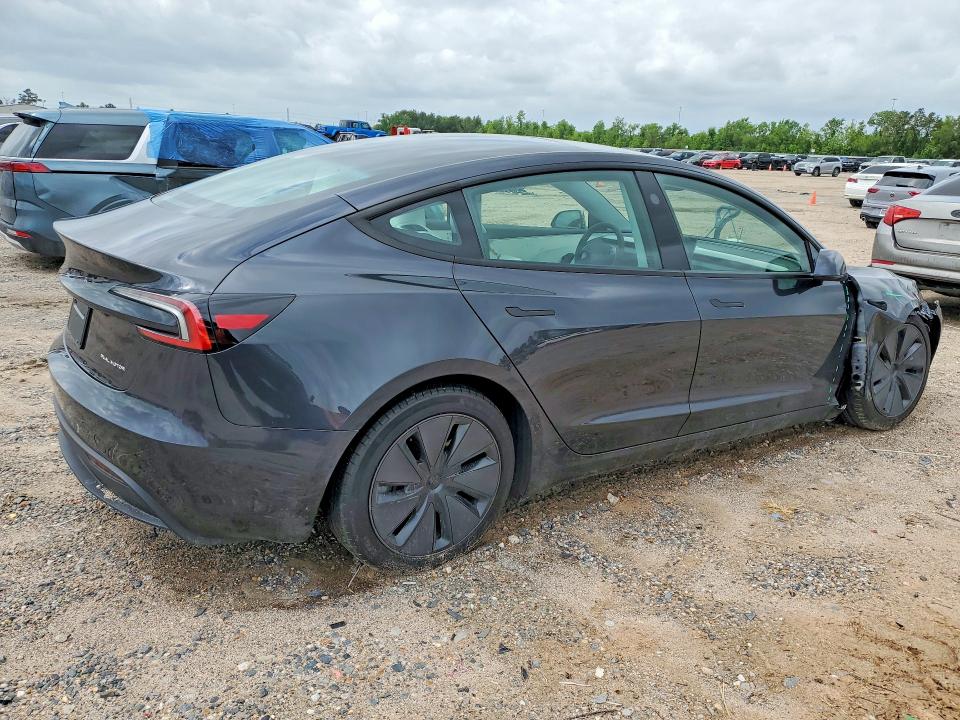 Продажа на аукционе авто 2025 Tesla Model 3, vin: 5YJ3E1EB0SF052845, номер лота: 48953056