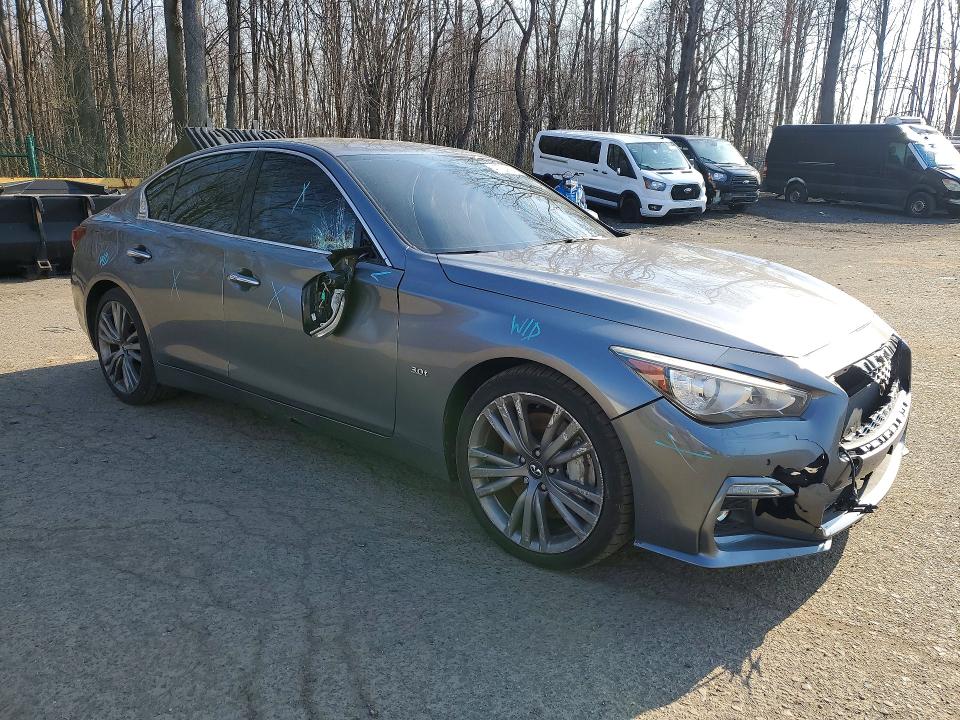 47724126 :رقم المزاد ، JN1EV7AR6KM550251 vin ، 2019 Infiniti Q50 مزاد بيع