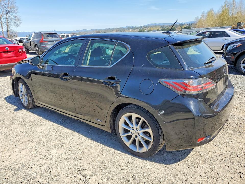 Aukcja sprzedaży 2012 Lexus Ct, vin: JTHKD5BH6C2057789, numer aukcji: 49600386