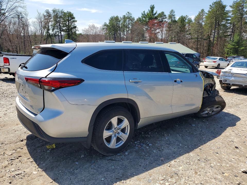 50016606 :رقم المزاد ، 5TDCZRBH3MS535143 vin ، 2021 Toyota Highlander مزاد بيع