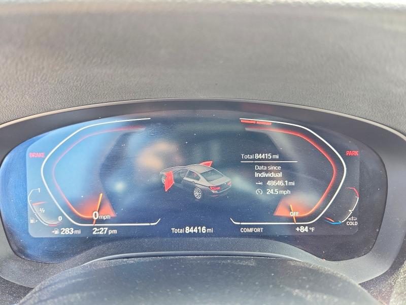 2020 Bmw 530 მანქანა იყიდება აუქციონზე, vin: WBAJR3C01LBP95363, აუქციონის ნომერი: 51858466