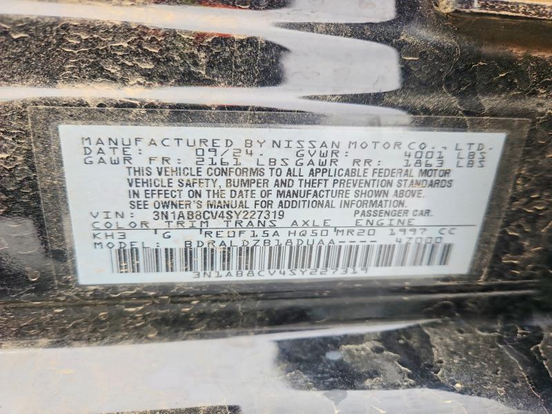Aukcja sprzedaży 2025 Nissan Sentra, vin: 3N1AB8CV4SY227319, numer aukcji: 48806446