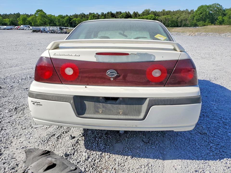 2003 Chevrolet Impala მანქანა იყიდება აუქციონზე, vin: 2G1WH55K639325717, აუქციონის ნომერი: 49602346