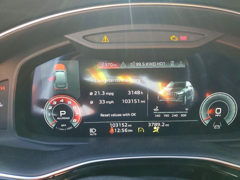 48869476 :رقم المزاد ، WA1VXAF72MD022263 vin ، 2021 Audi Q7 مزاد بيع