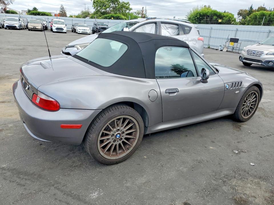 50705646 :رقم المزاد ، 4USCN53412LJ60409 vin ، 2002 Bmw Z3 مزاد بيع