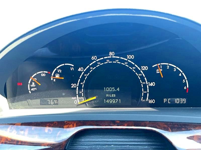 50049176 :رقم المزاد ، WDBNG75J03A333579 vin ، 2003 Mercedes-benz S مزاد بيع