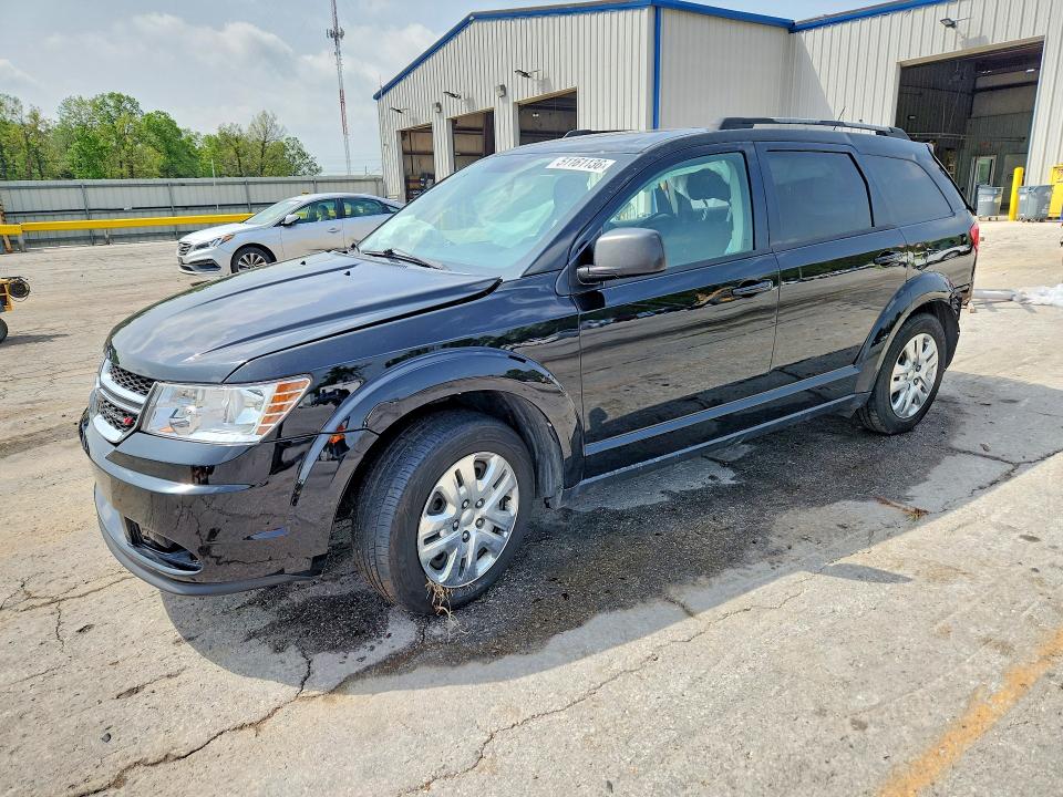 2017 Dodge Journey მანქანა იყიდება აუქციონზე, vin: 3C4PDCAB4HT654485, აუქციონის ნომერი: 51161136