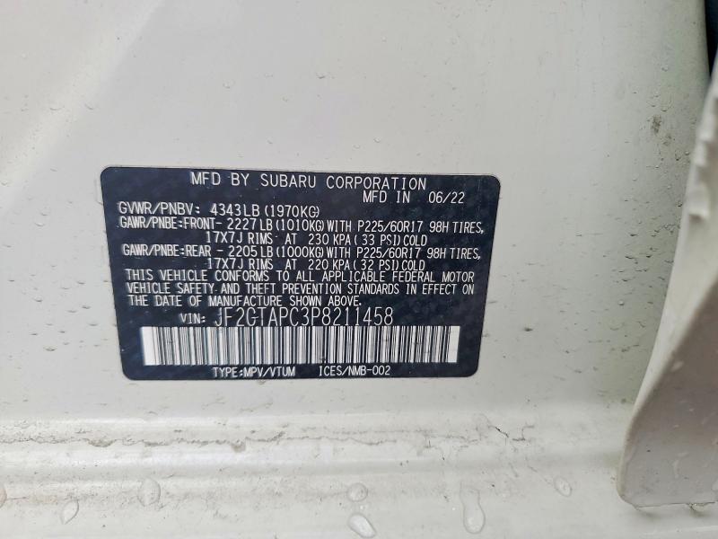 Продажа на аукционе авто 2023 Subaru Crosstrek, vin: JF2GTAPC3P8211458, номер лота: 48679936