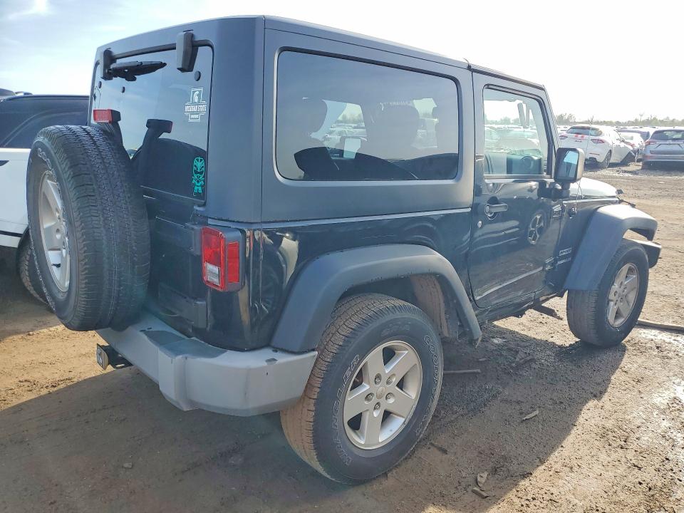Продаж на аукціоні авто 2015 Jeep Wrangler, vin: 1C4AJWAGXFL520875, номер лоту: 49781536