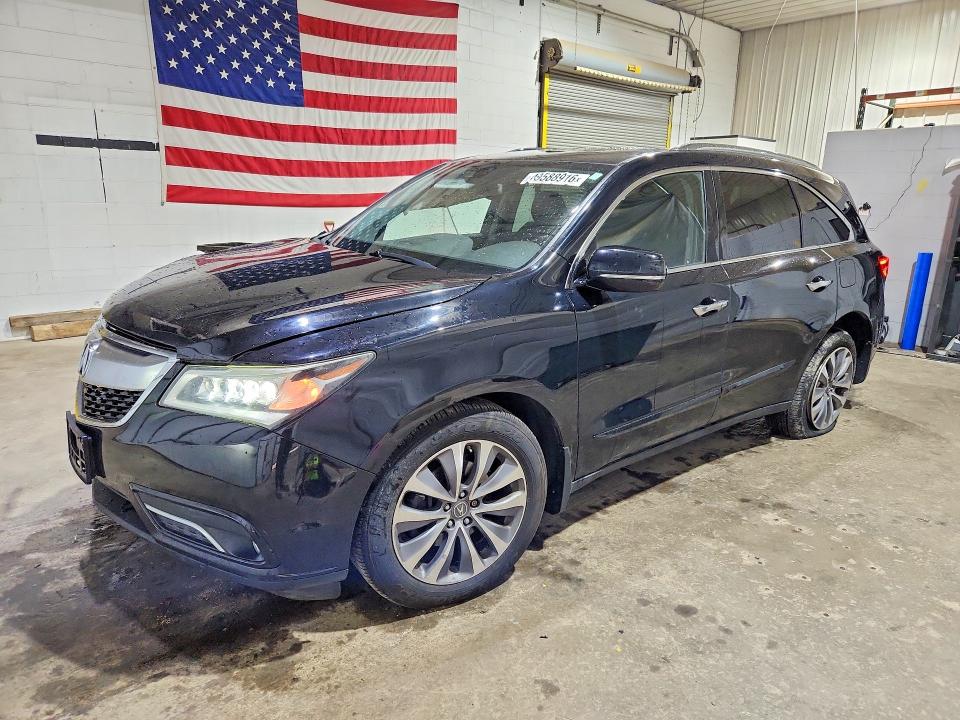 49588916 :رقم المزاد ، 5FRYD3H41EB001326 vin ، 2014 Acura Mdx مزاد بيع