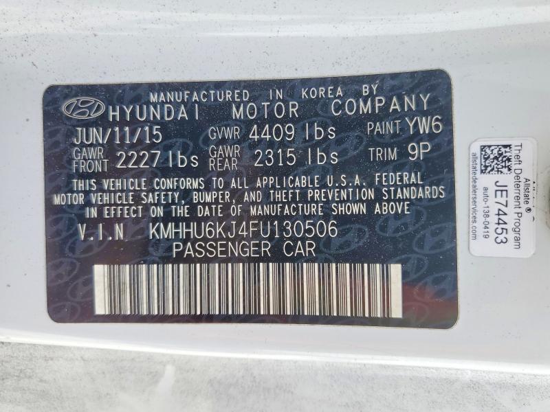 Продаж на аукціоні авто 2015 Hyundai Genesis Coupe, vin: KMHHU6KJ4FU130506, номер лоту: 51959596