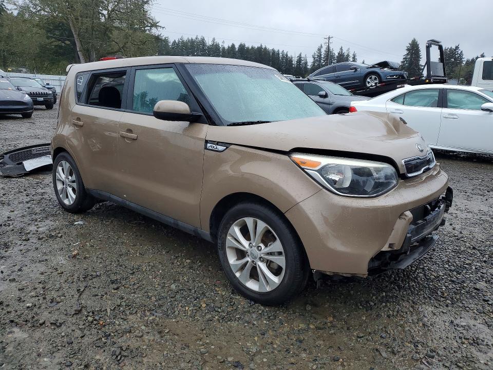 2015 Kia Soul მანქანა იყიდება აუქციონზე, vin: KNDJP3A53F7209924, აუქციონის ნომერი: 50812736