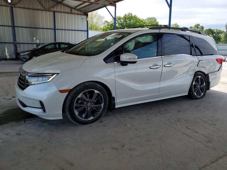 49737876 :رقم المزاد ، 5FNRL6H93NB050016 vin ، 2022 Honda Odyssey مزاد بيع