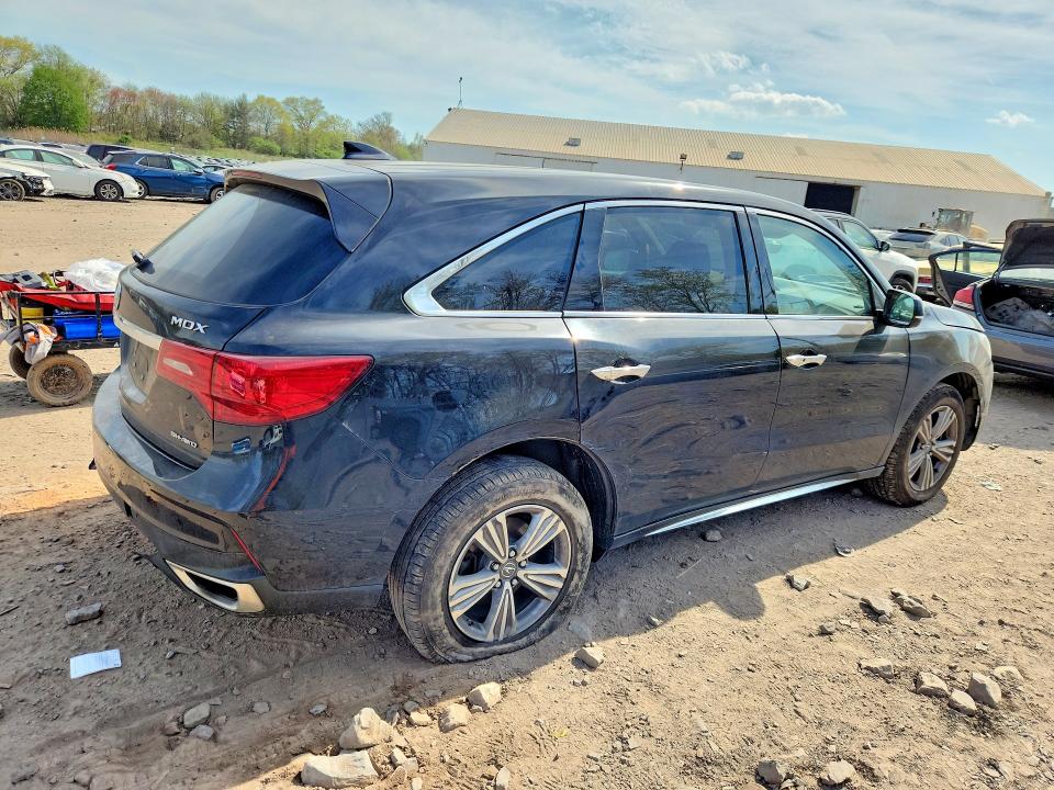 2020 Acura Mdx მანქანა იყიდება აუქციონზე, vin: 5J8YD4H3XLL040510, აუქციონის ნომერი: 49814656