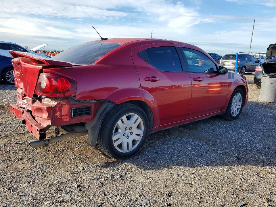 48807876 :رقم المزاد ، 1C3CDZAB3CN286783 vin ، 2012 Dodge Avenger مزاد بيع