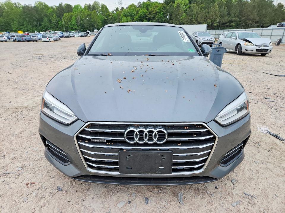 2018 Audi A5 მანქანა იყიდება აუქციონზე, vin: WAUNNAF52JA001191, აუქციონის ნომერი: 51889546