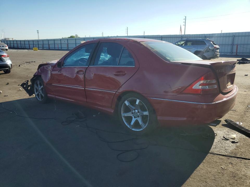 50847436 :رقم المزاد ، WDBRF52H67F923501 vin ، 2007 Mercedes-benz C مزاد بيع