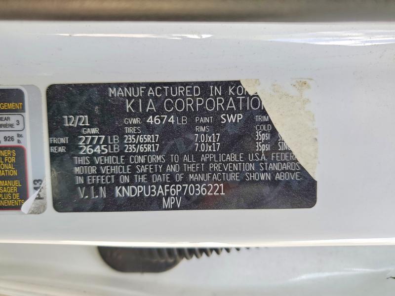 48135016 :رقم المزاد ، KNDPU3AF6P7036221 vin ، 2023 Kia Sportage مزاد بيع