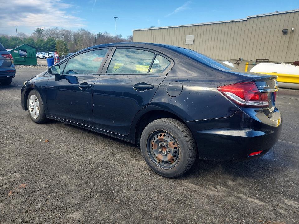 Продаж на аукціоні авто 2014 Honda Civic, vin: 2HGFB2F50EH526121, номер лоту: 50126456