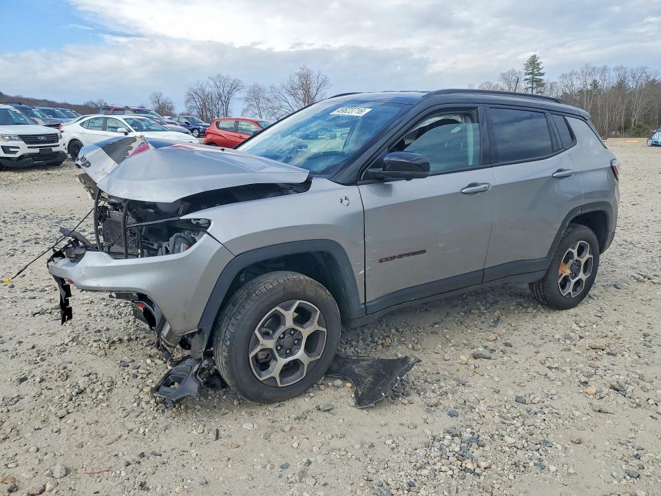Auction sale of the 2022 Jeep Compass, vin: 3C4NJDDB5NT200663, lot number: 49623716
