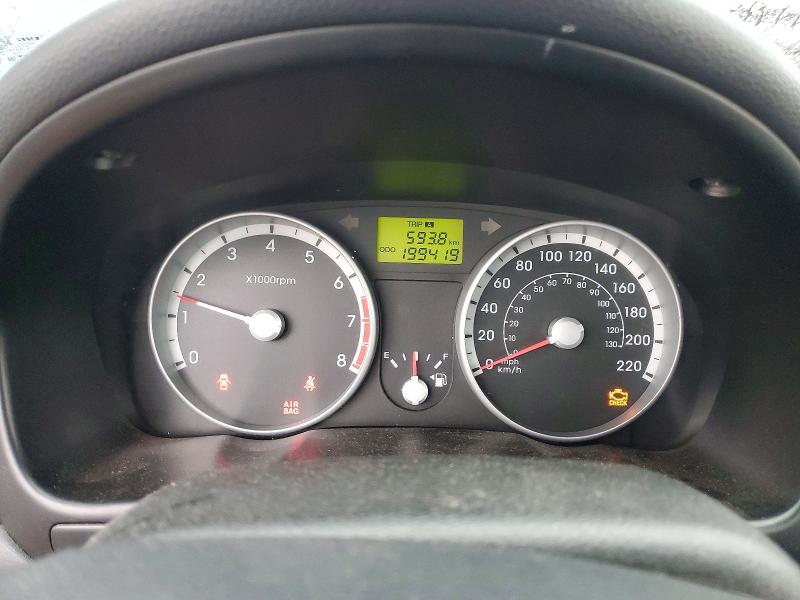 Aukcja sprzedaży 2009 Hyundai Accent, vin: KMHCN35C09U123687, numer aukcji: 48645636