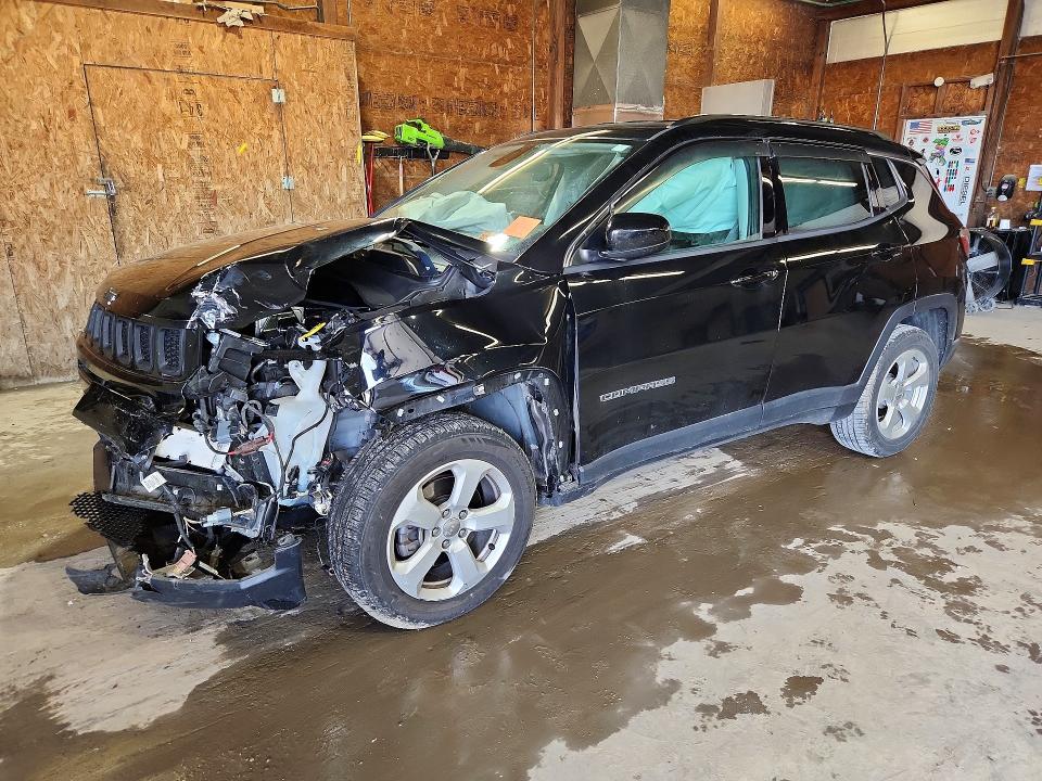 2018 Jeep Compass მანქანა იყიდება აუქციონზე, vin: 3C4NJDBB3JT366175, აუქციონის ნომერი: 50360796