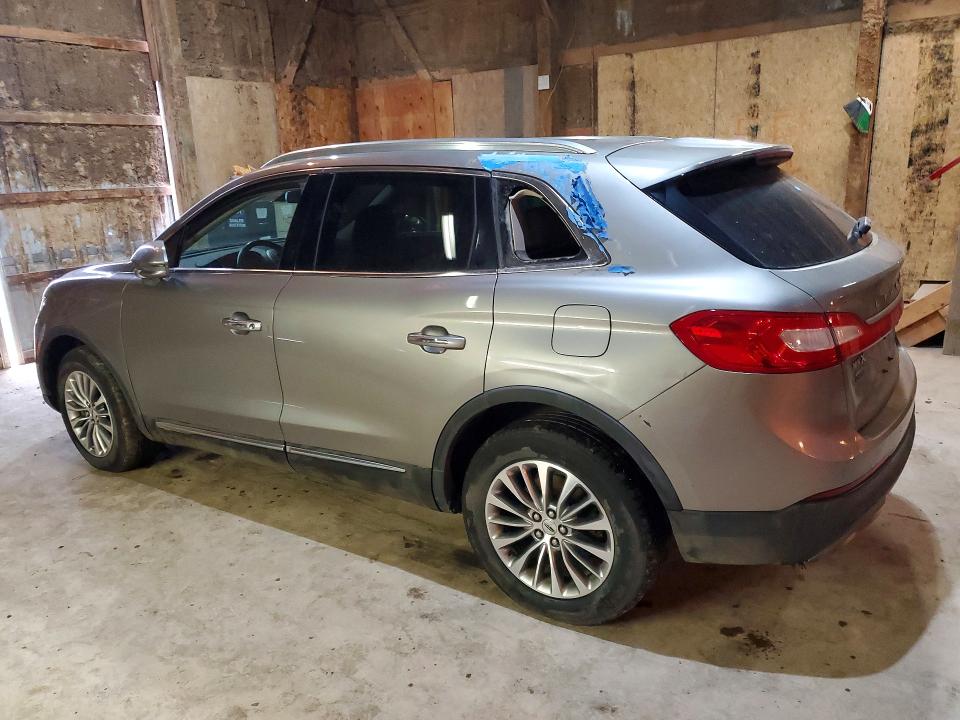 48353956 :رقم المزاد ، 2LMPJ8KR7GBL42172 vin ، 2016 Lincoln Mkx مزاد بيع