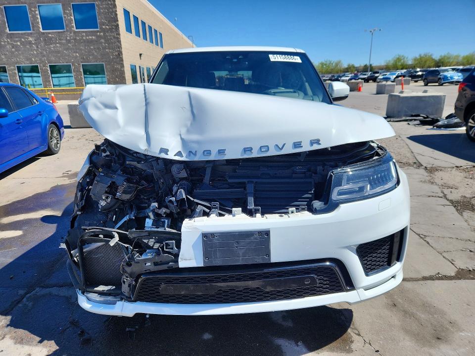 2019 Land Rover Range Rover Sport მანქანა იყიდება აუქციონზე, vin: SALWR2RE7KA855360, აუქციონის ნომერი: 51158886