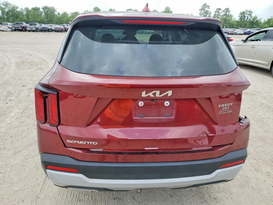 2025 Kia Sorento მანქანა იყიდება აუქციონზე, vin: 5XYRG4JC4SG358542, აუქციონის ნომერი: 51882936