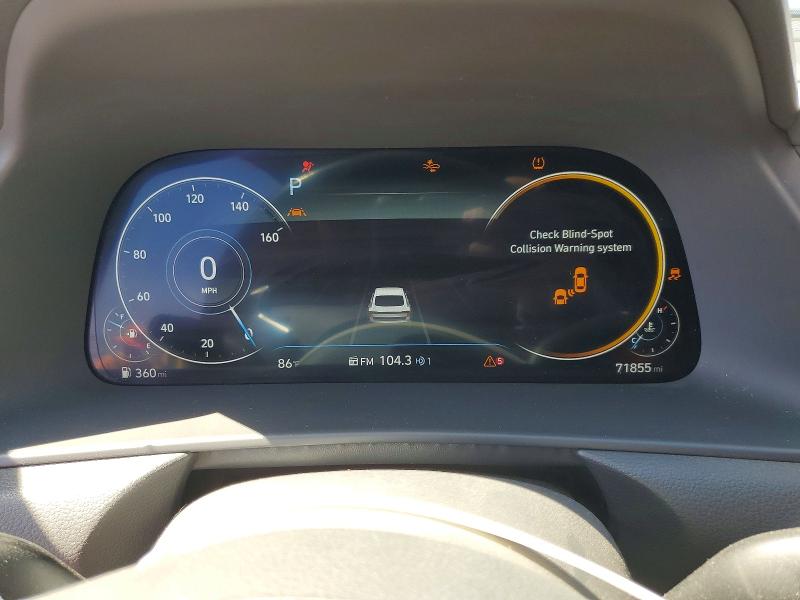 50803076 :رقم المزاد ، 5NPEJ4J28LH050792 vin ، 2020 Hyundai Sonata مزاد بيع