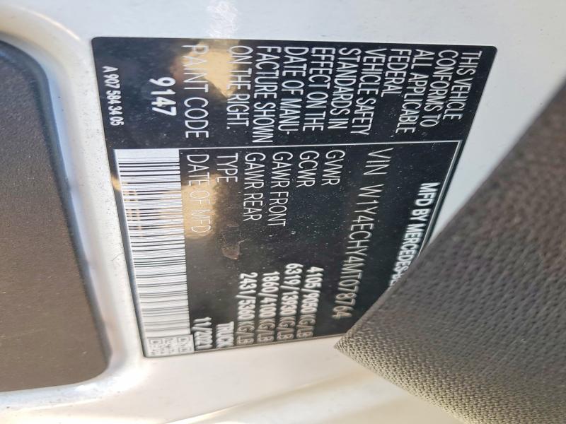 Продажа на аукционе авто 2021 Mercedes Benz Sprinter, vin: W1Y4ECHY4MT078764, номер лота: 49233276