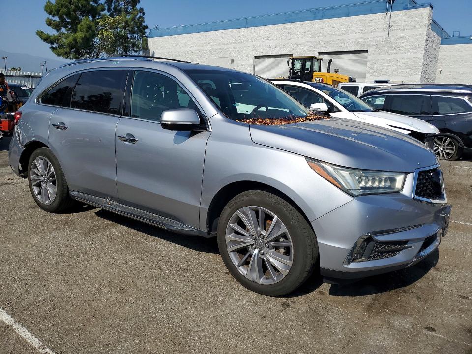 49784426 :رقم المزاد ، 5J8YD3H5XJL001361 vin ، 2018 Acura Mdx مزاد بيع