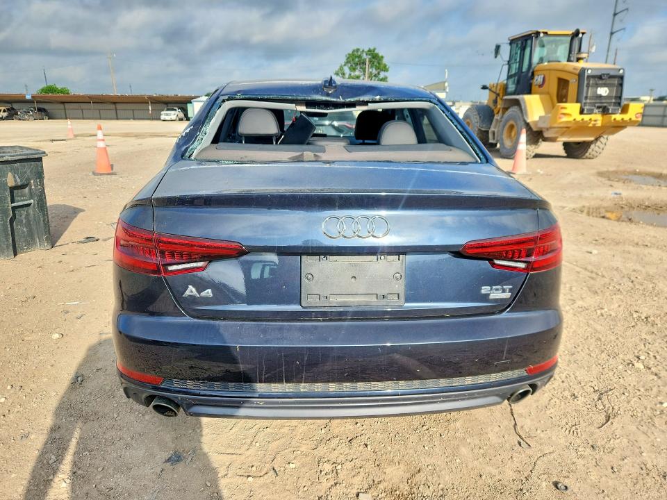 2018 Audi A4 მანქანა იყიდება აუქციონზე, vin: WAUKMAF49JA067590, აუქციონის ნომერი: 47809076