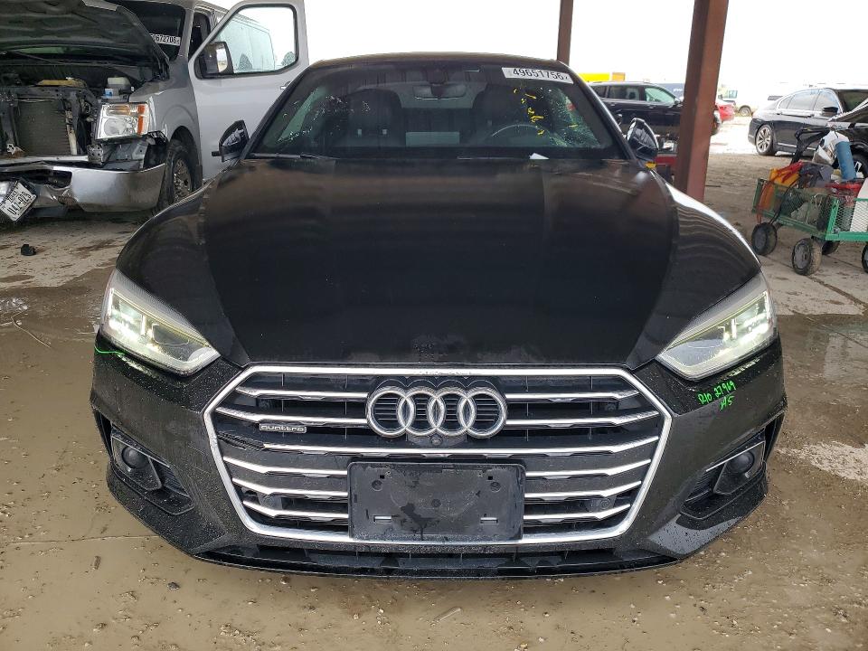 2018 Audi A5 მანქანა იყიდება აუქციონზე, vin: WAURNAF58JA093554, აუქციონის ნომერი: 49651756