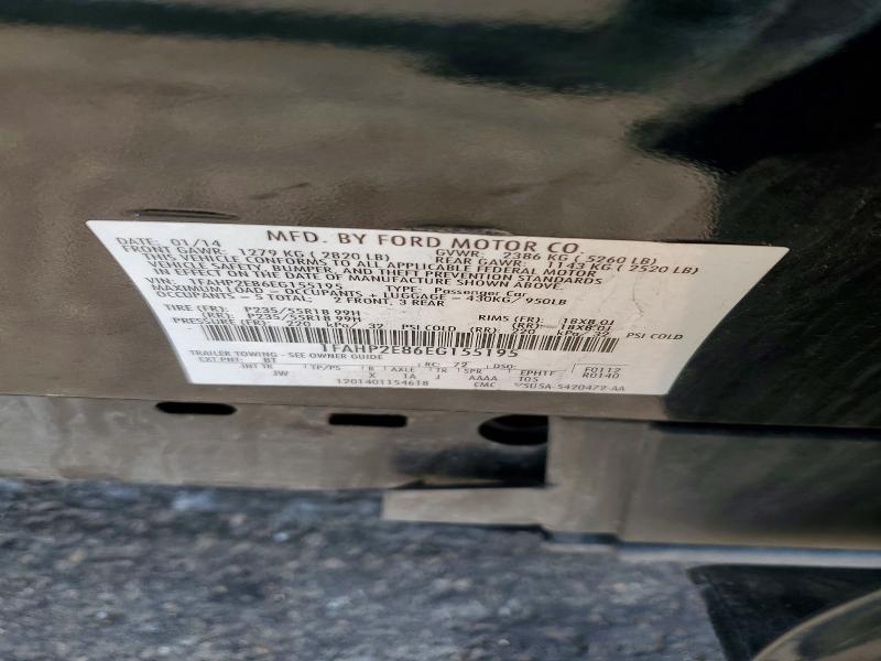 Продаж на аукціоні авто 2014 Ford Taurus, vin: 1FAHP2E86EG155195, номер лоту: 49726636