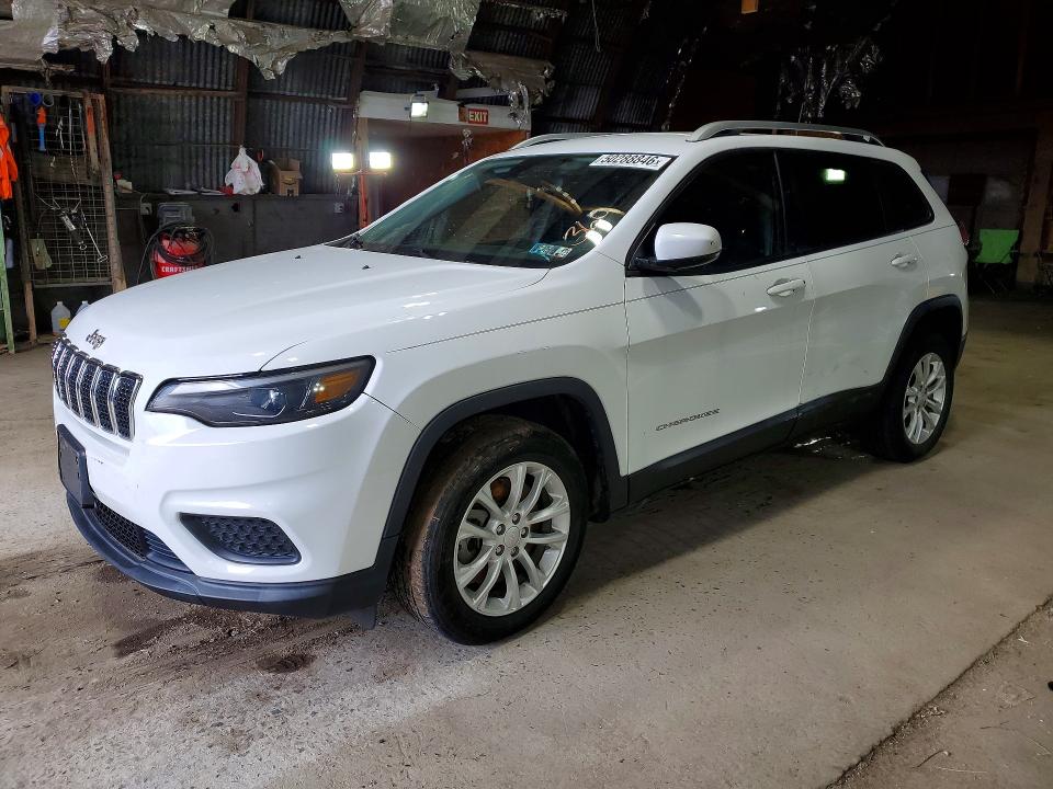 2021 Jeep Cherokee მანქანა იყიდება აუქციონზე, vin: 1C4PJLCB7MD189416, აუქციონის ნომერი: 50288846