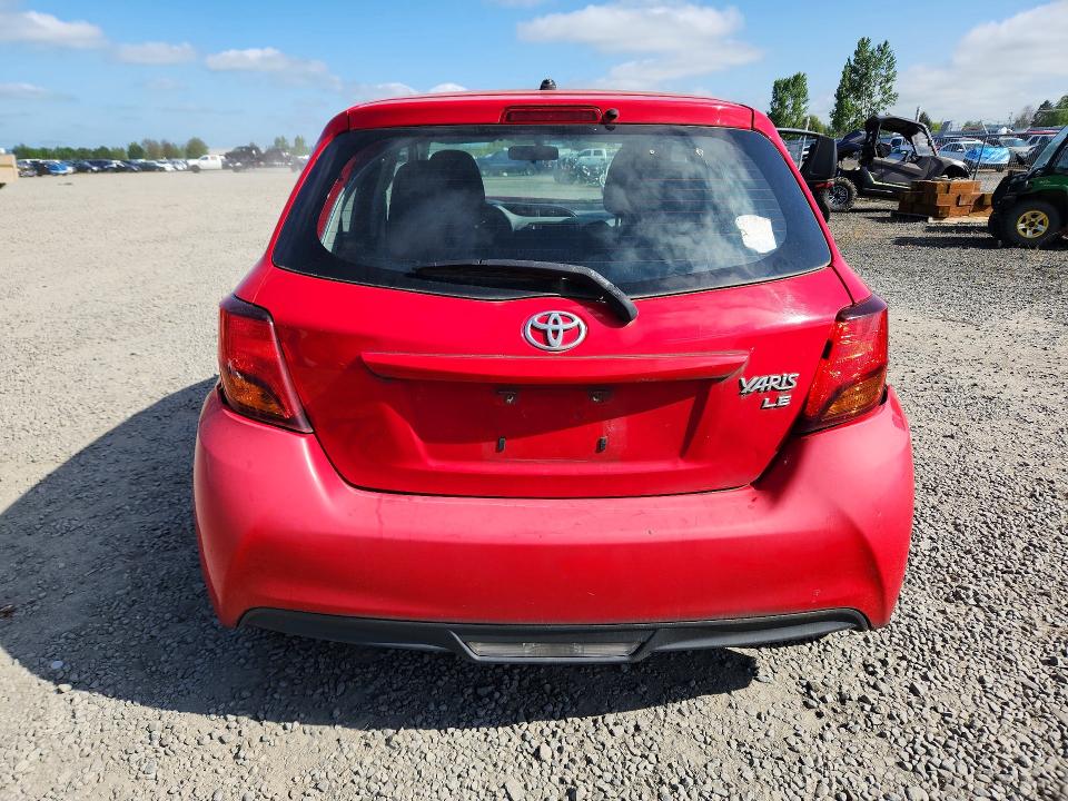 2015 Toyota Yaris მანქანა იყიდება აუქციონზე, vin: VNKKTUD31FA038519, აუქციონის ნომერი: 51449156
